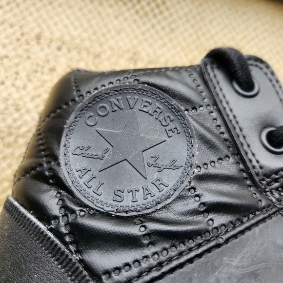 Converse Chuck Taylor Black Street Hiker CTAS Mens 10 Womens 11.5 All Star - Picture 2 of 9